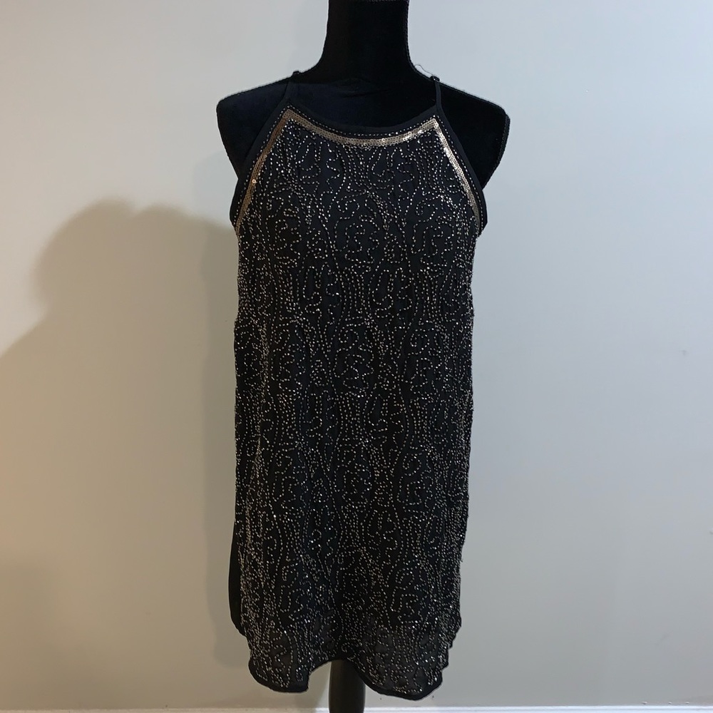 🐠 ALYA beaded mini dress size S